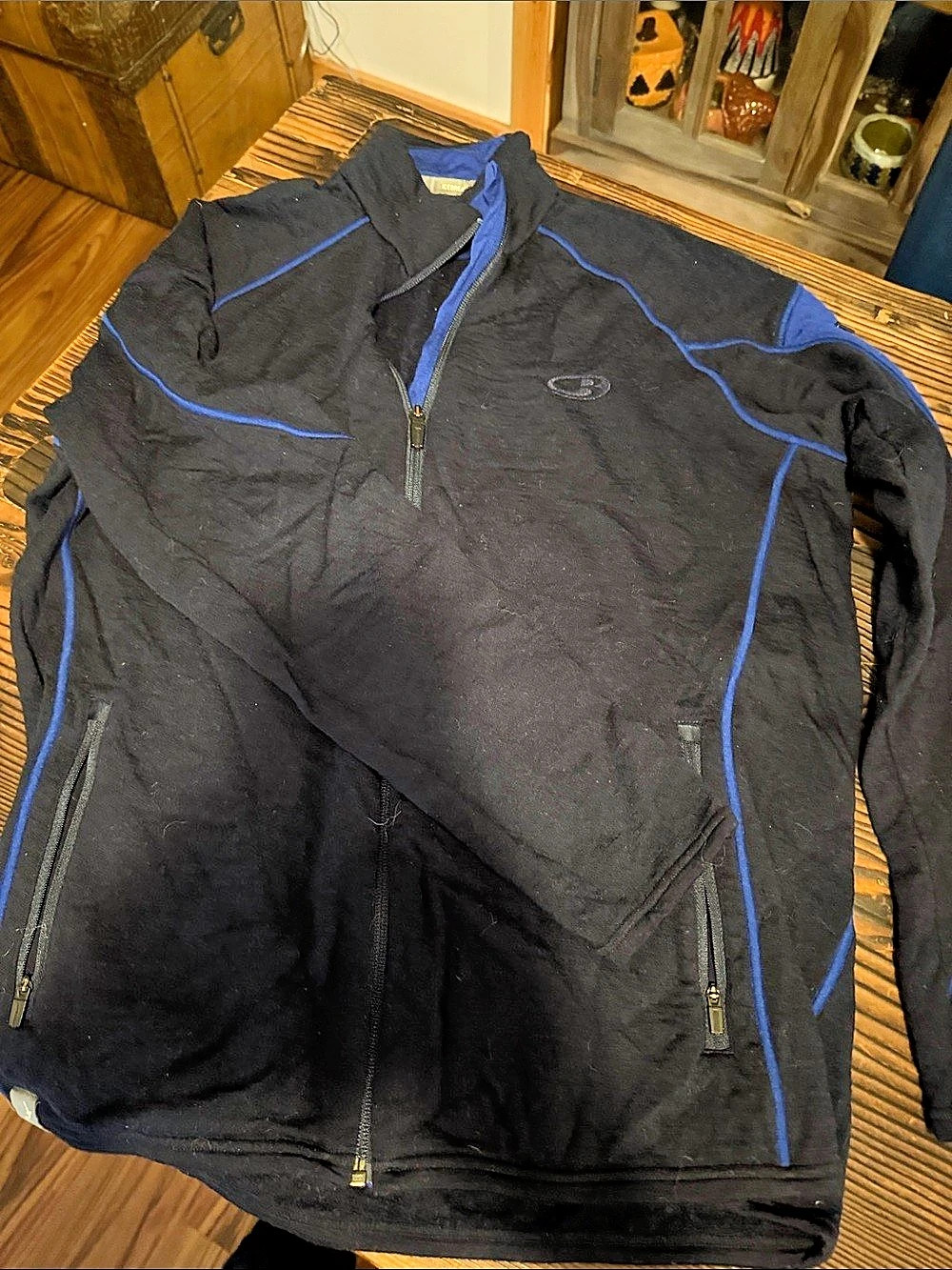 Icebreaker Men's Merino Wool Performance Jacket Size Medium